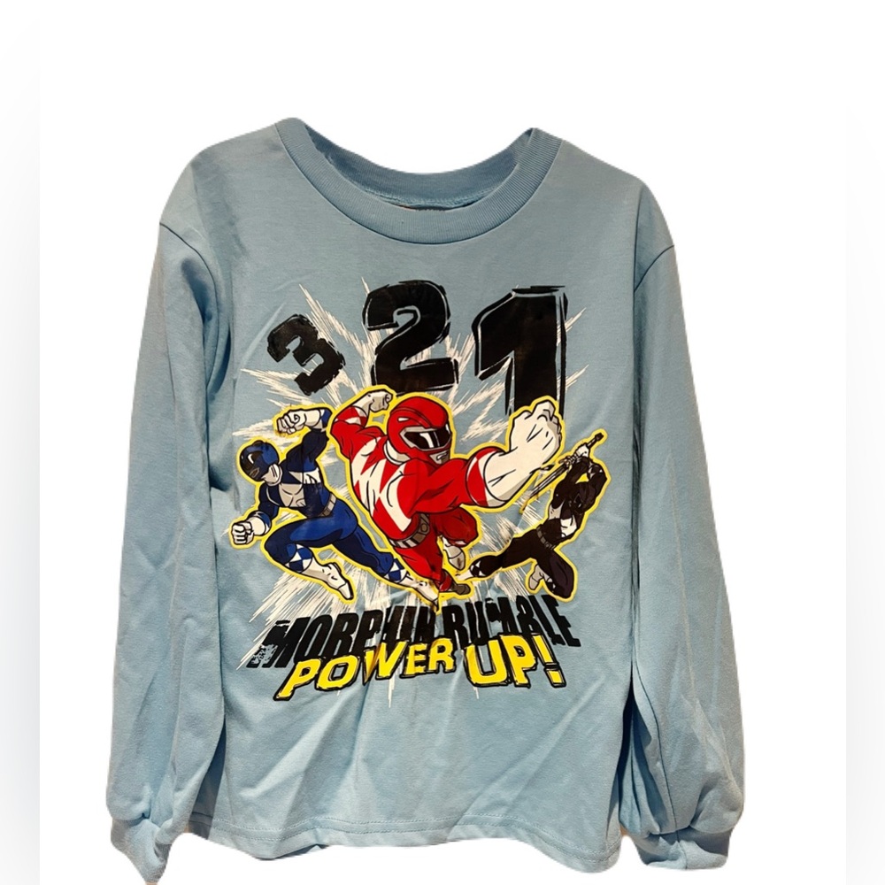 Power rangers Y2K 2007 long sleeve tee